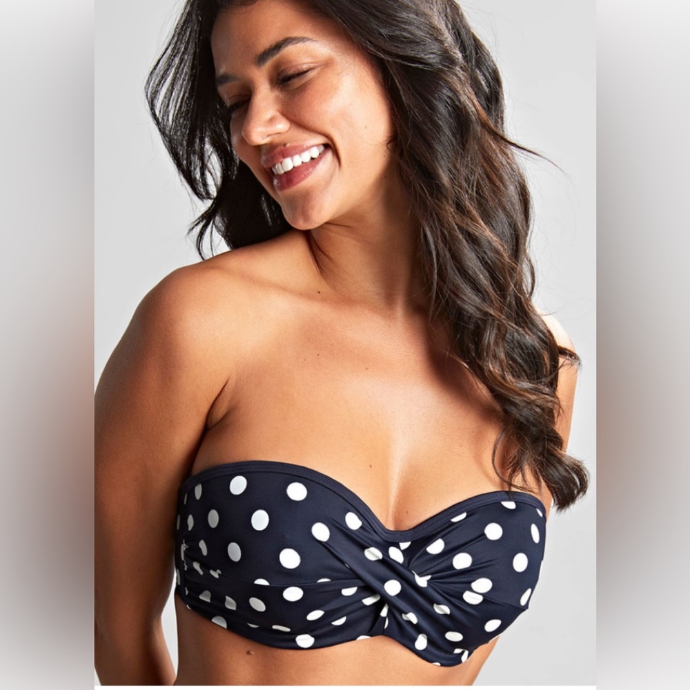 Straps included Panache Anya Riva Bandeau NWT 36 DD